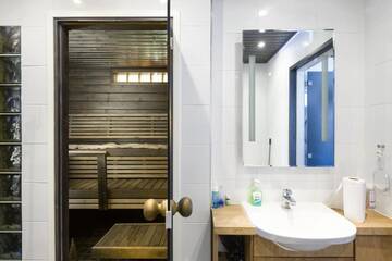 Фото номера Дом с 3 спальнями Дома для отпуска Pairhouse Partanen г. Оулу 16